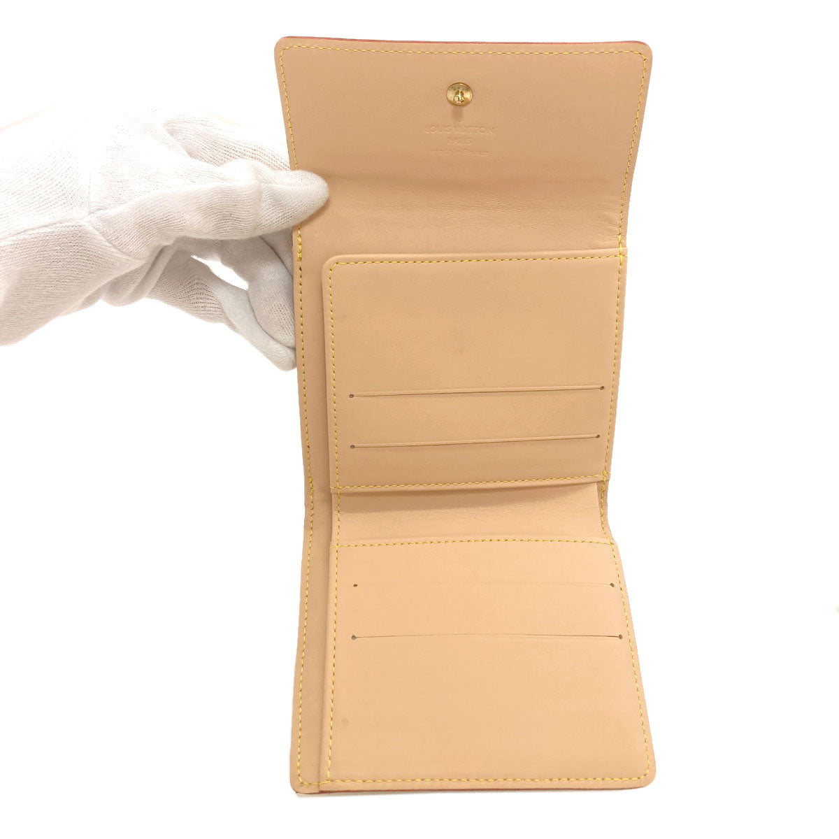 LOUIS VUITTON M92984 Portemonnaie Billet Carte Crédit Tri-fold wallet (with Coin Pocket) Monogram canvas Ladies [Used]