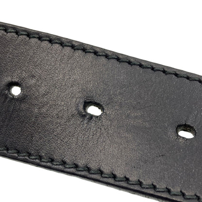 GUCCI 114984 Interlocking G belt Leather mens [Used]
