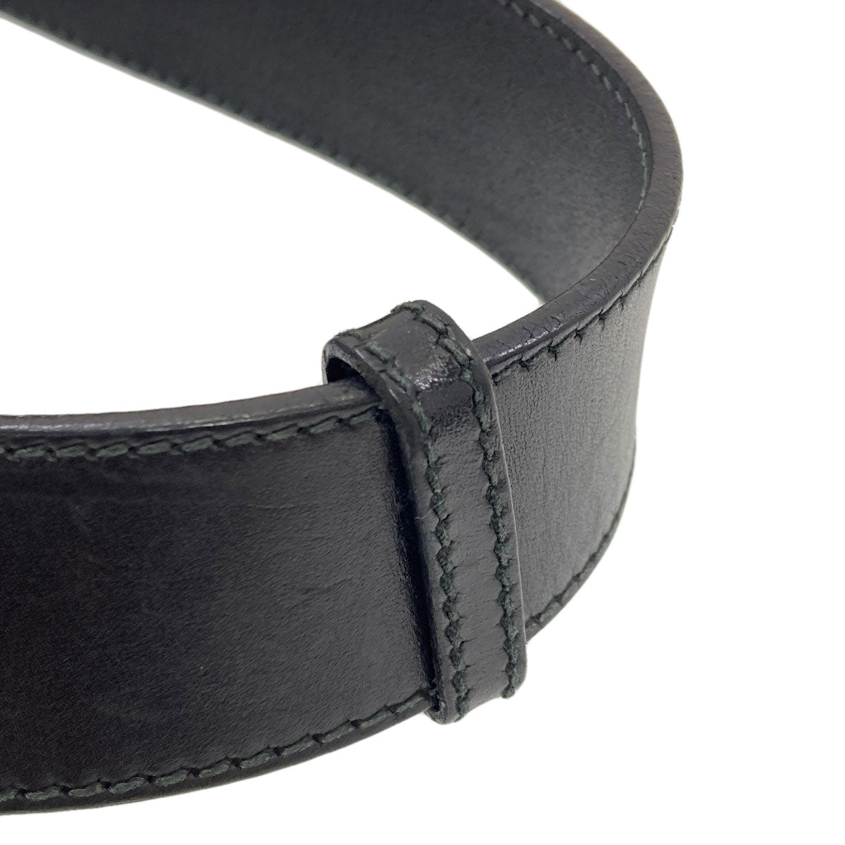GUCCI 114984 Interlocking G belt Leather mens [Used]