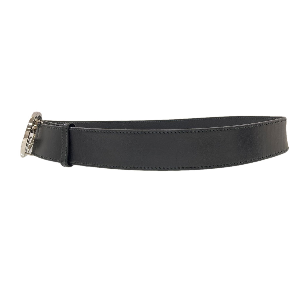 GUCCI 114984 Interlocking G belt Leather mens [Used]