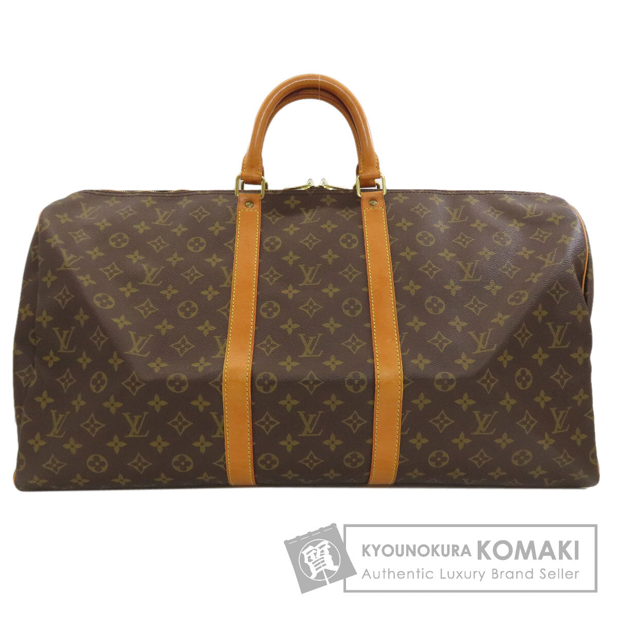 LOUIS VUITTON M41424 Kiepol 55 Boston bag Monogram canvas Ladies [Used]
