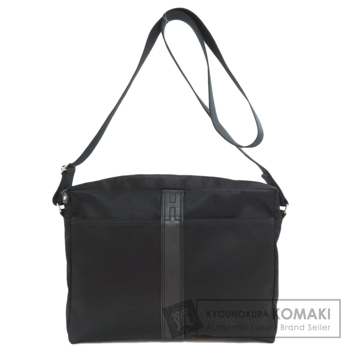 HERMES Acapulco Basas MM SilverHardware Business bag Polyester Cottonmens [Used]