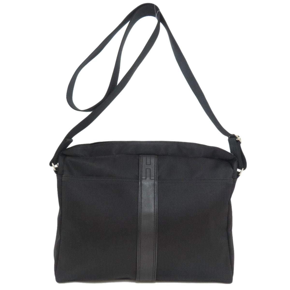 HERMES Acapulco Basas MM SilverHardware Business bag Polyester Cottonmens [Used]