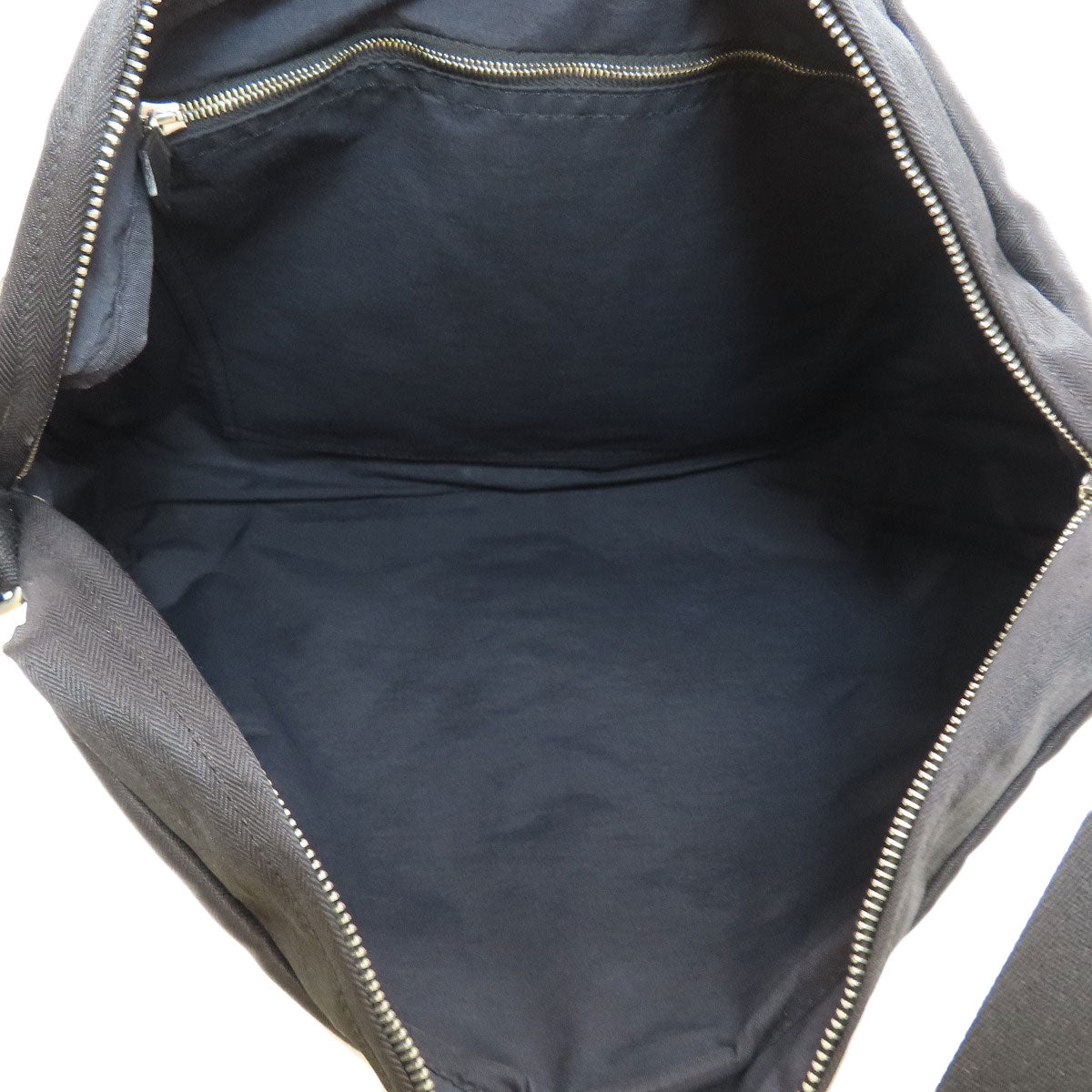 HERMES Acapulco Basas MM SilverHardware Business bag Polyester Cottonmens [Used]