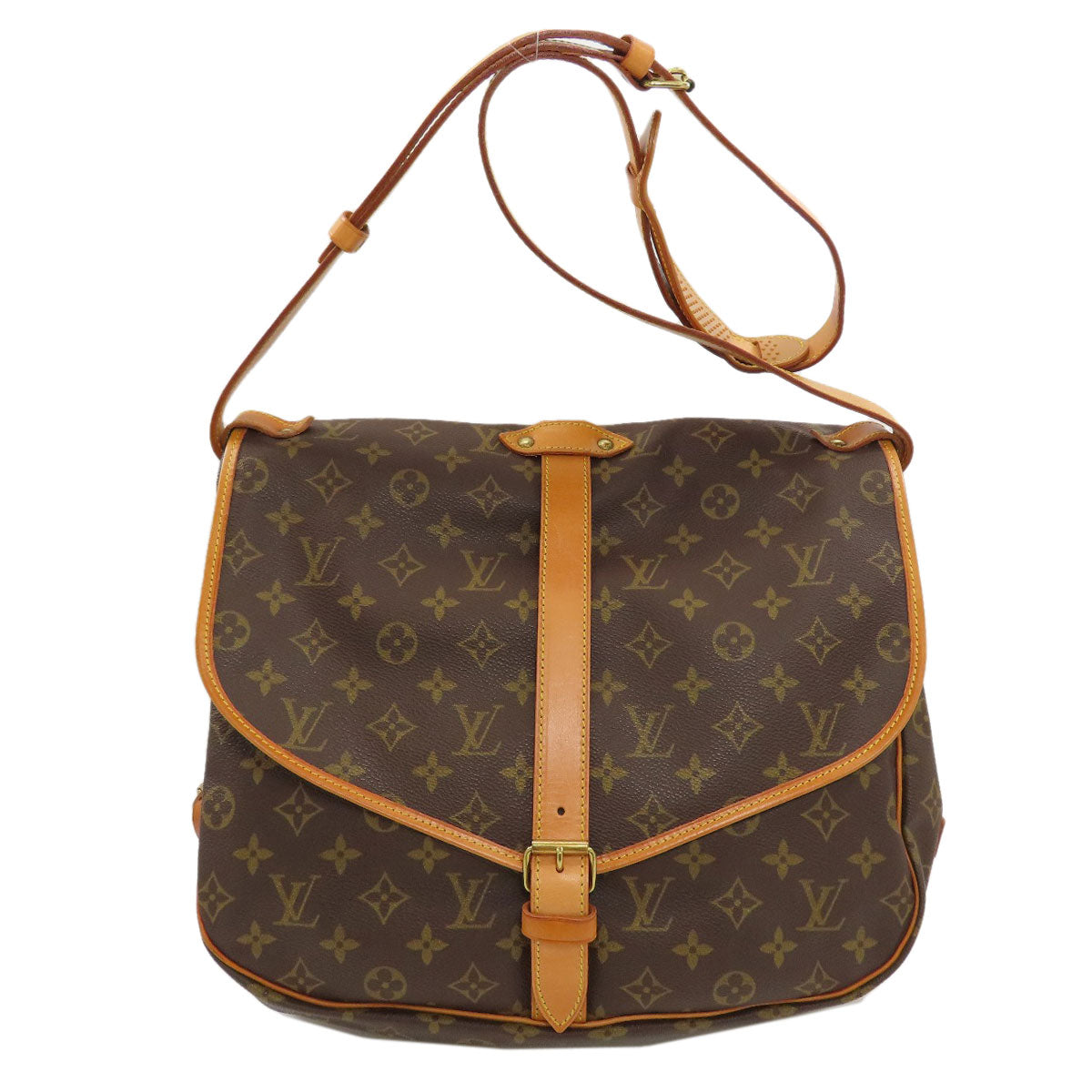 LOUIS VUITTON M42254 Samuel 35 Shoulder Bag Monogram canvas Ladies [Used]