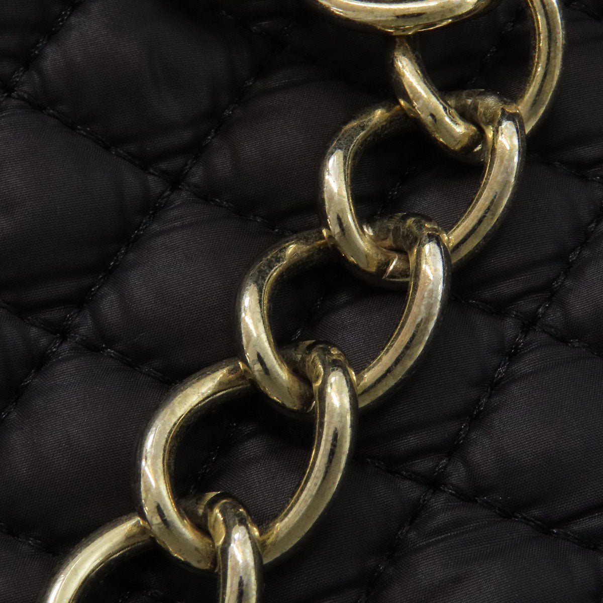 Dolce&Gabbana quilted chain bag Tote Bag Nylon Ladies [Used]