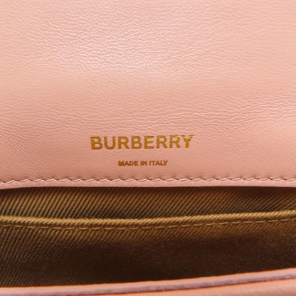 BURBERRY Laura TB Logo Chain Shoulder Shoulder Bag Calf Ladies [Used]