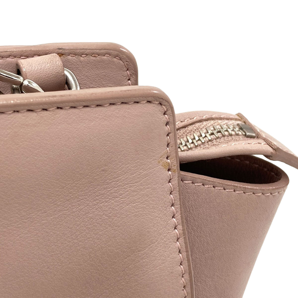 SAINT LAURENT toy cabas Shoulder Bag Leather Ladies [Used]