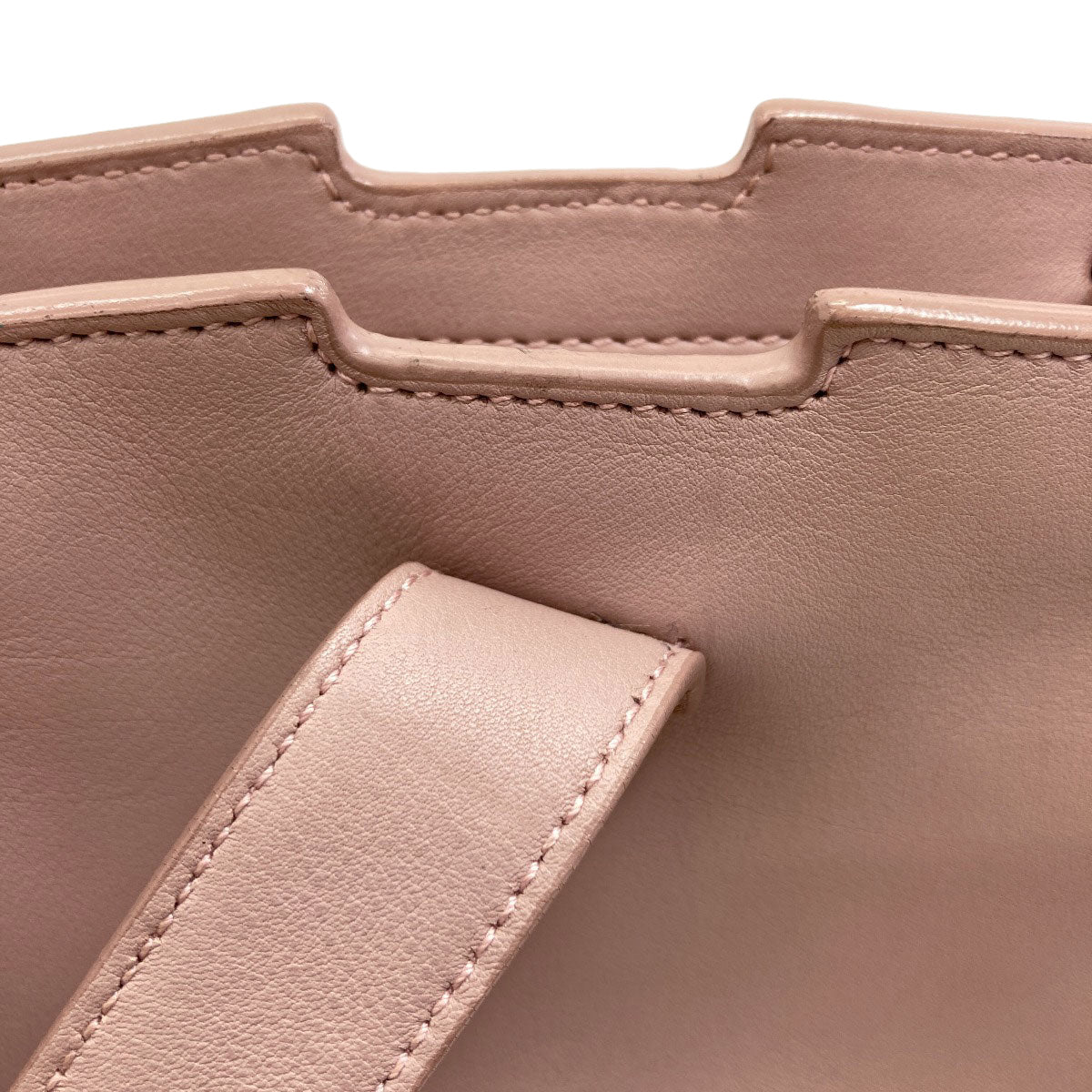 SAINT LAURENT toy cabas Shoulder Bag Leather Ladies [Used]