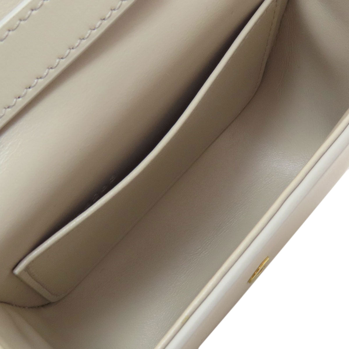CELINE mini claude Shoulder Bag Calf Ladies [Used]