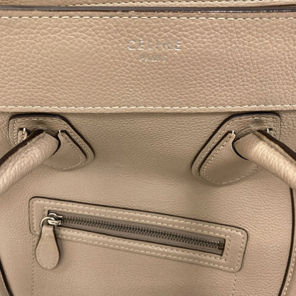 CELINE Luggage mini Tote Bag Calf Ladies [Used]