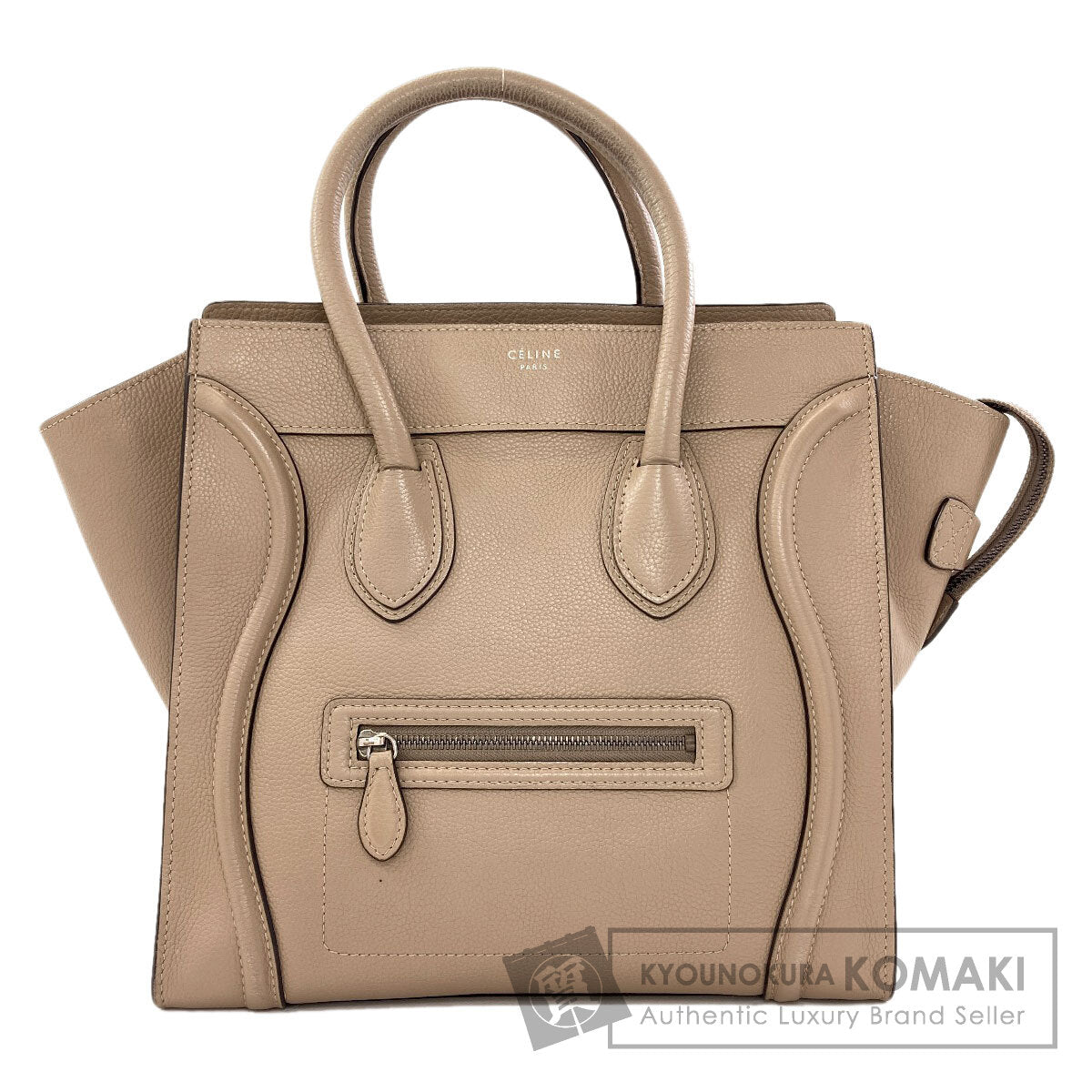 CELINE Luggage mini Tote Bag Calf Ladies [Used]