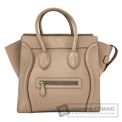 CELINE Luggage mini Tote Bag Calf Ladies [Used]