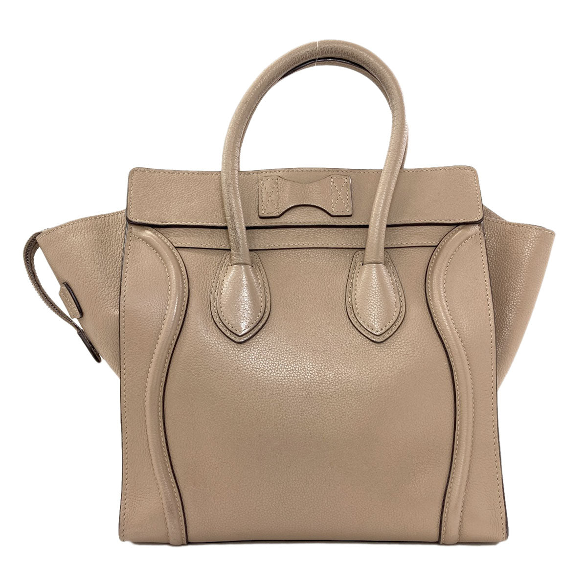 CELINE Luggage mini Tote Bag Calf Ladies [Used]