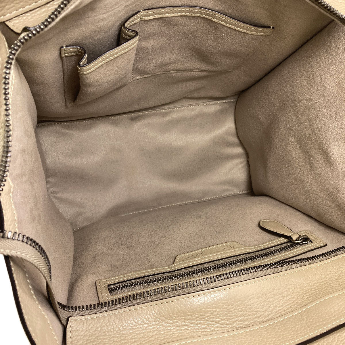 CELINE Luggage mini Tote Bag Calf Ladies [Used]