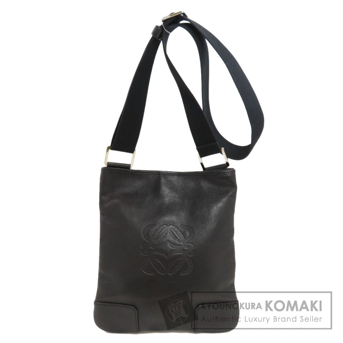 LOEWE anagram Shoulder Bag Calf Ladies [Used]