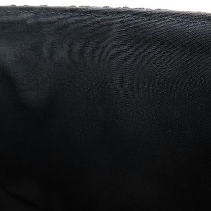 CHRISTIAN DIOR Saddle flap messenger bag Shoulder Bag Grained Calfskin Skin CanvasLadies [Used]