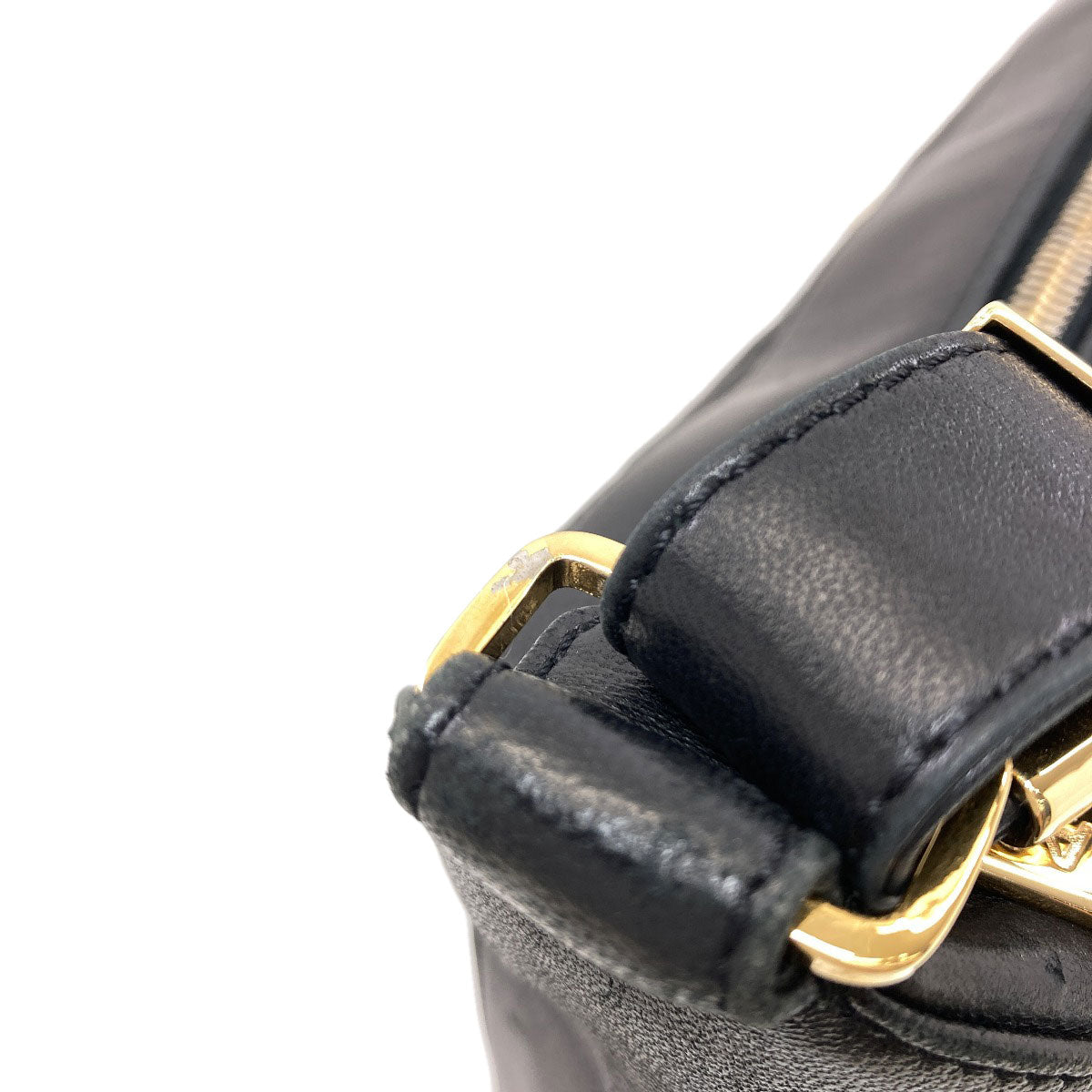 CHANEL Chocolate bar COCO Mark GoldHardware Shoulder Bag Lambskin Ladies [Used]