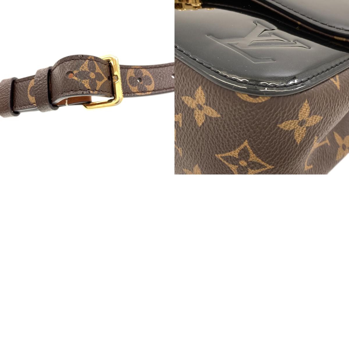 LOUIS VUITTON M51953 Cherry Wood BB Handbag Vernis Ladies [Used]