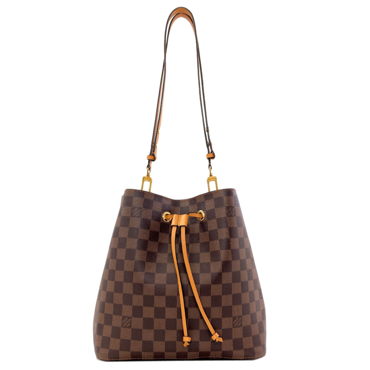 LOUIS VUITTON N40213 Neonoe Shoulder Bag Damier canvas Ladies [Used]