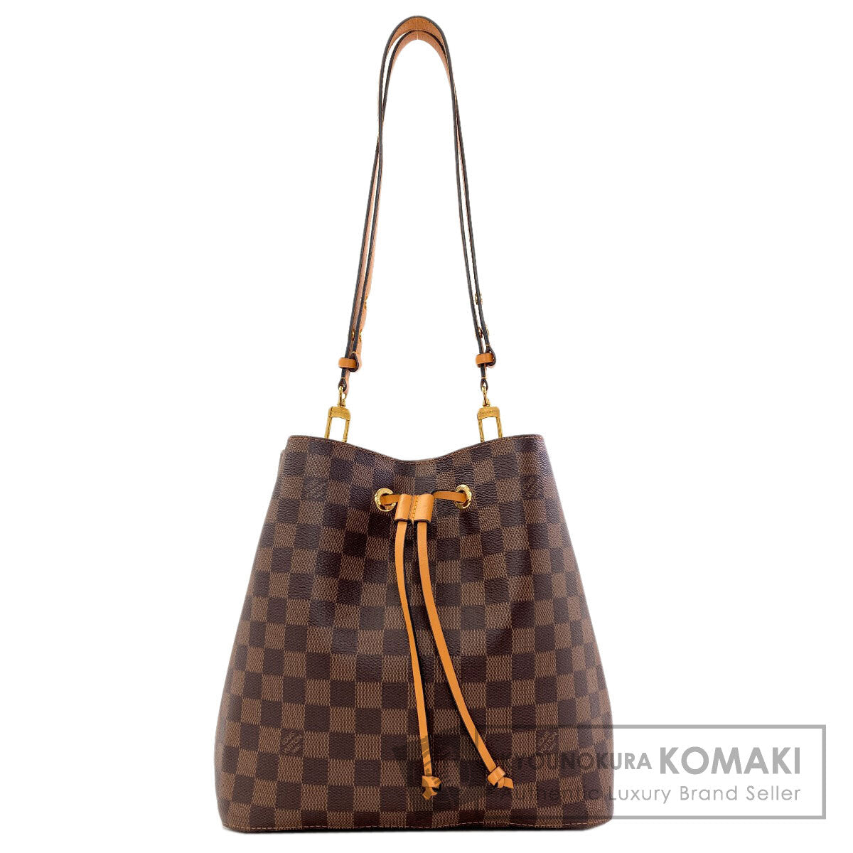 LOUIS VUITTON N40213 Neonoe Shoulder Bag Damier canvas Ladies [Used]