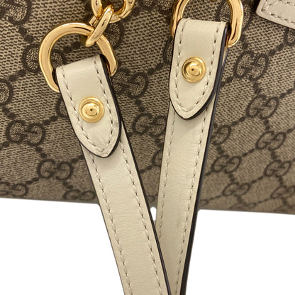 GUCCI 498156 Padlock GG Supreme Shoulder Bag PVC Ladies [Used]