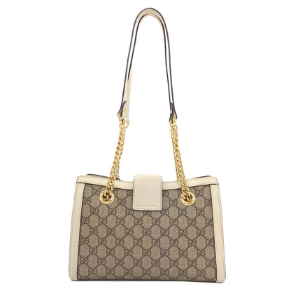 GUCCI 498156 Padlock GG Supreme Shoulder Bag PVC Ladies [Used]