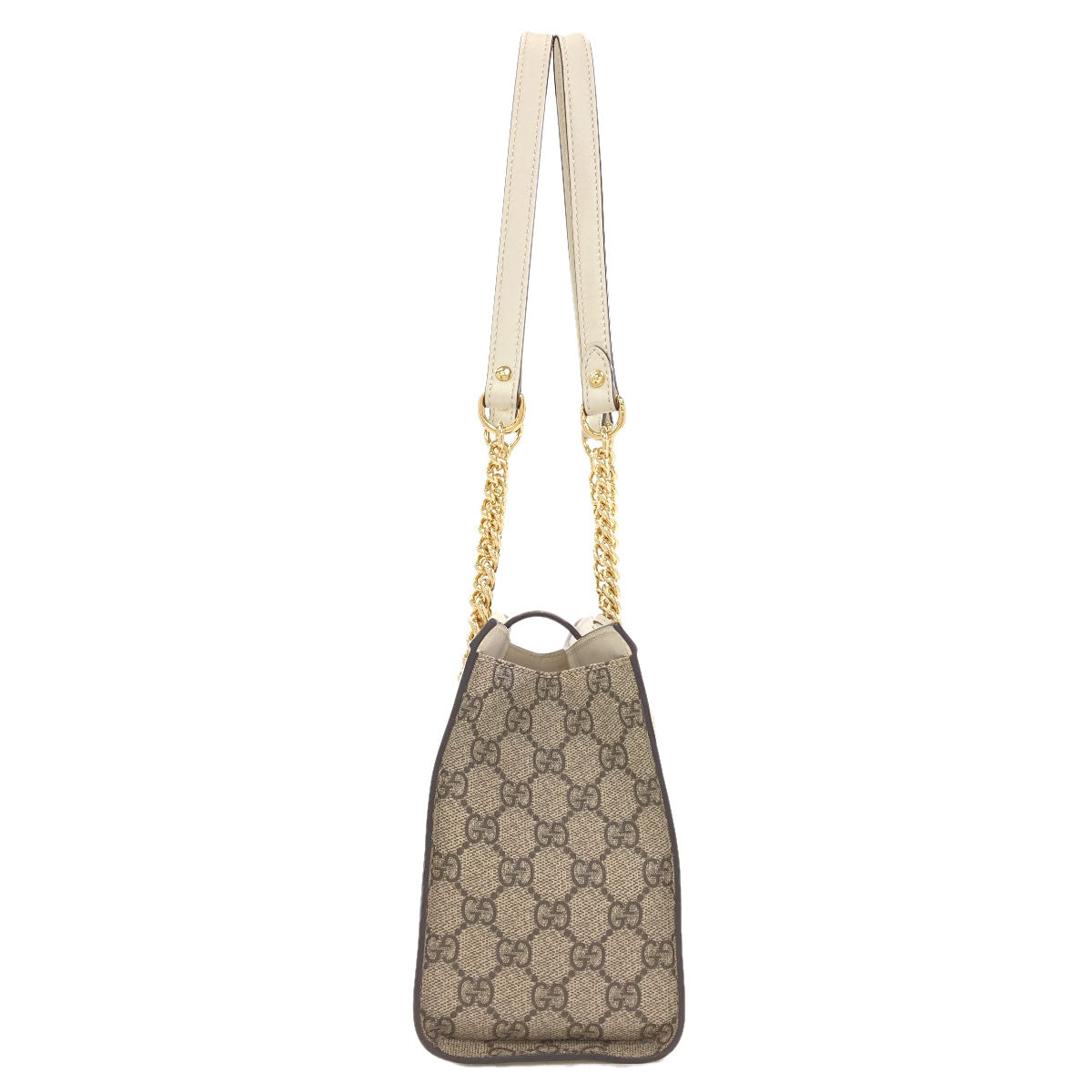 GUCCI 498156 Padlock GG Supreme Shoulder Bag PVC Ladies [Used]
