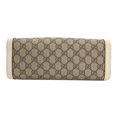 GUCCI 498156 Padlock GG Supreme Shoulder Bag PVC Ladies [Used]
