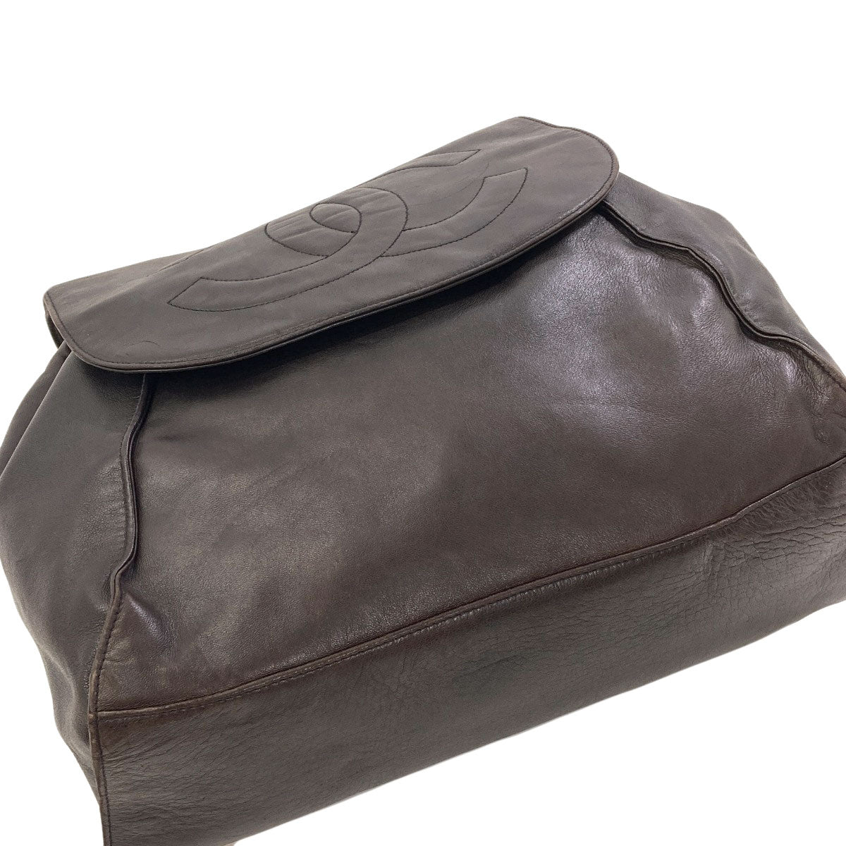 CHANEL COCO Mark GoldHardware Backpack Â· Daypack Lambskin Ladies [Used]