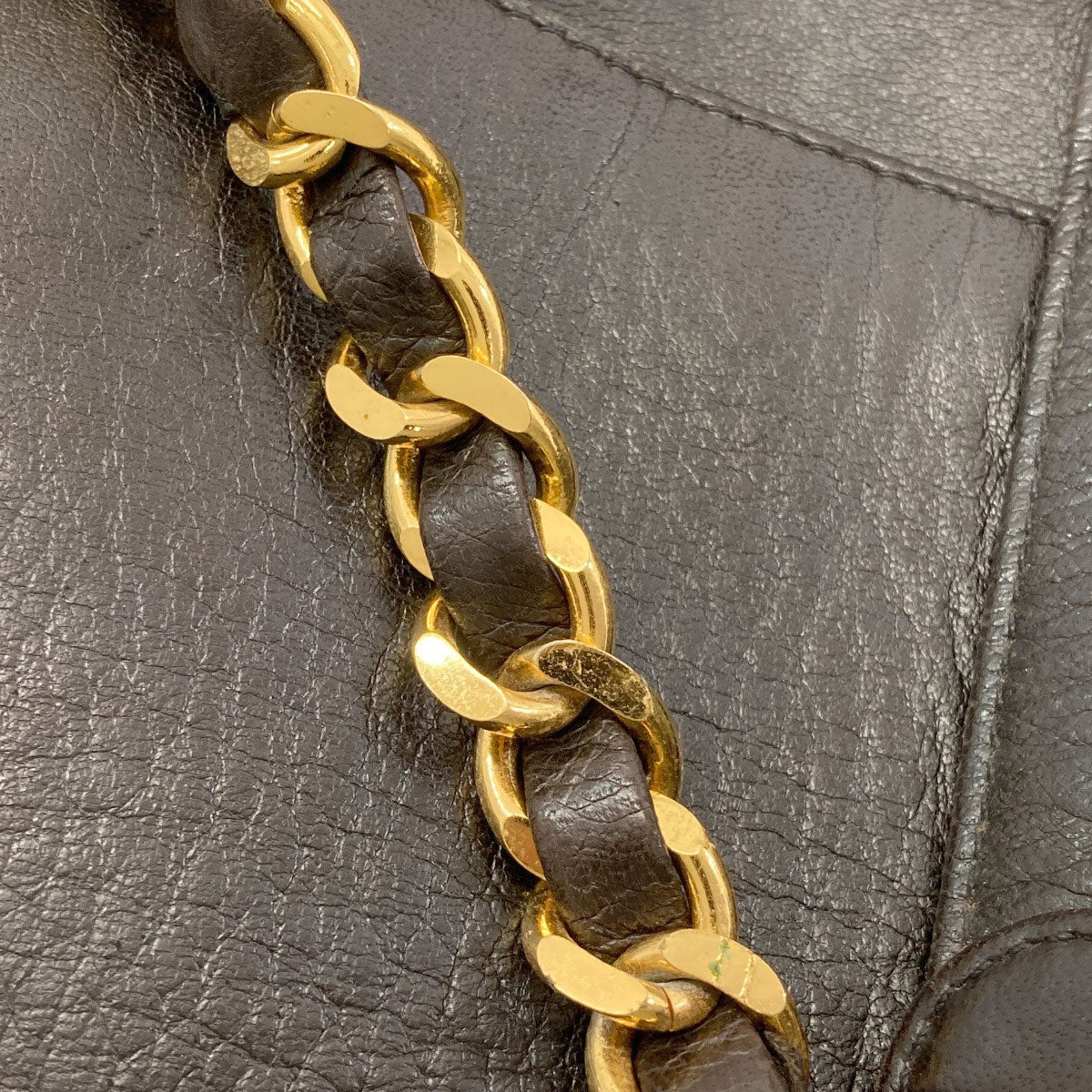 CHANEL COCO Mark GoldHardware Backpack Â· Daypack Lambskin Ladies [Used]