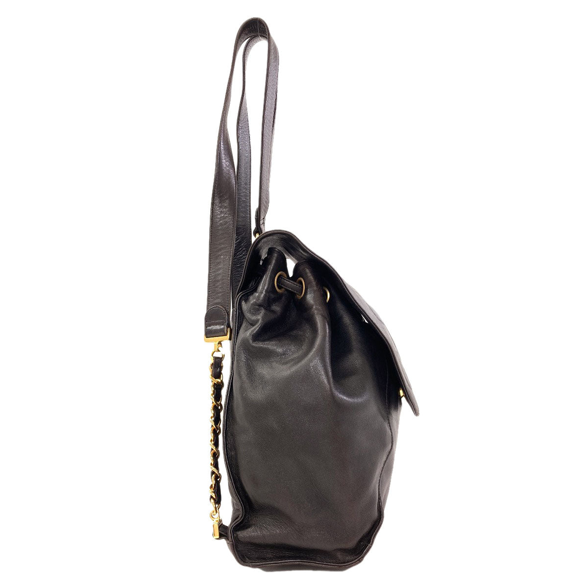 CHANEL COCO Mark GoldHardware Backpack Â· Daypack Lambskin Ladies [Used]