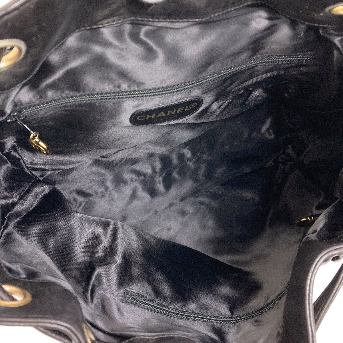 CHANEL COCO Mark GoldHardware Backpack Â· Daypack Lambskin Ladies [Used]