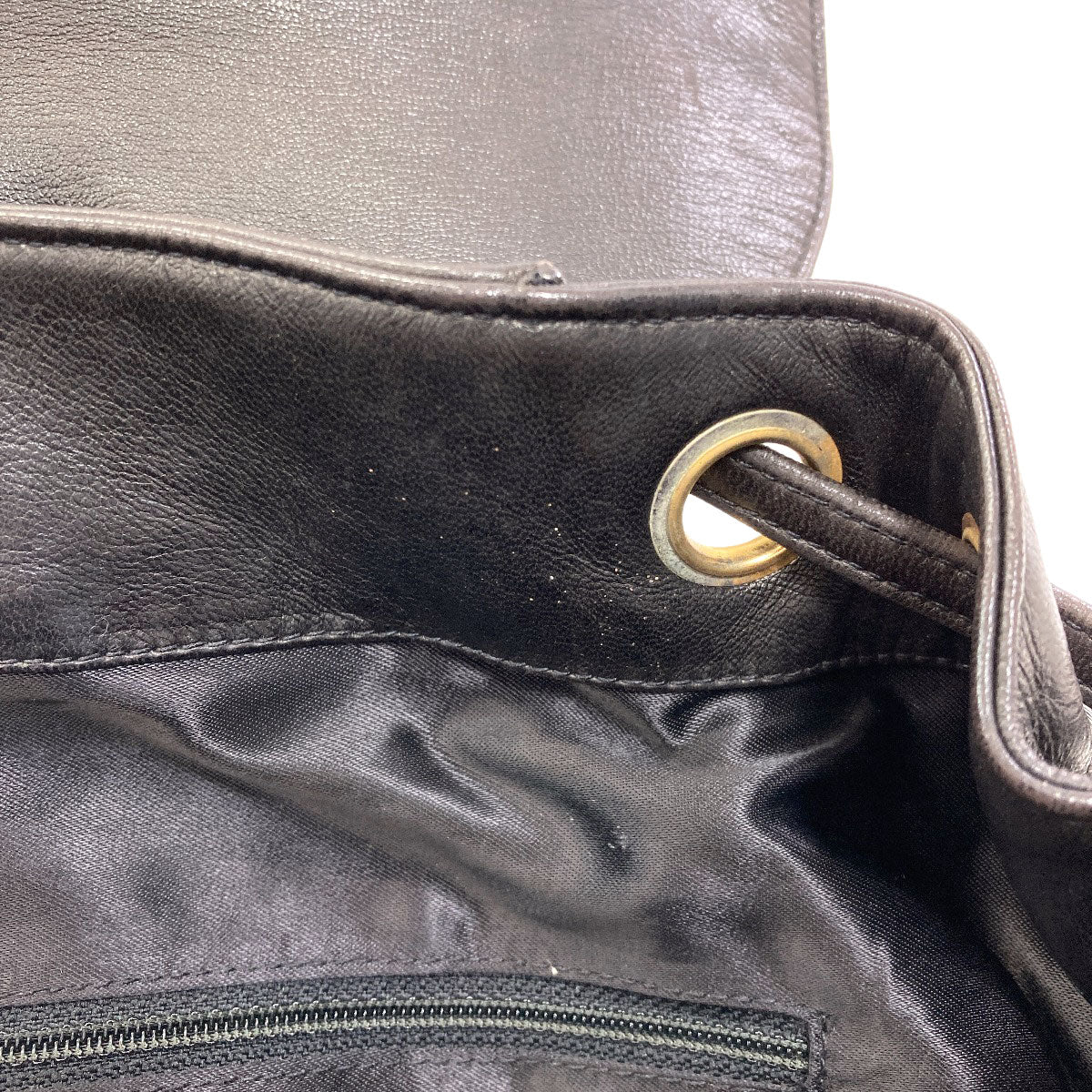 CHANEL COCO Mark GoldHardware Backpack Â· Daypack Lambskin Ladies [Used]