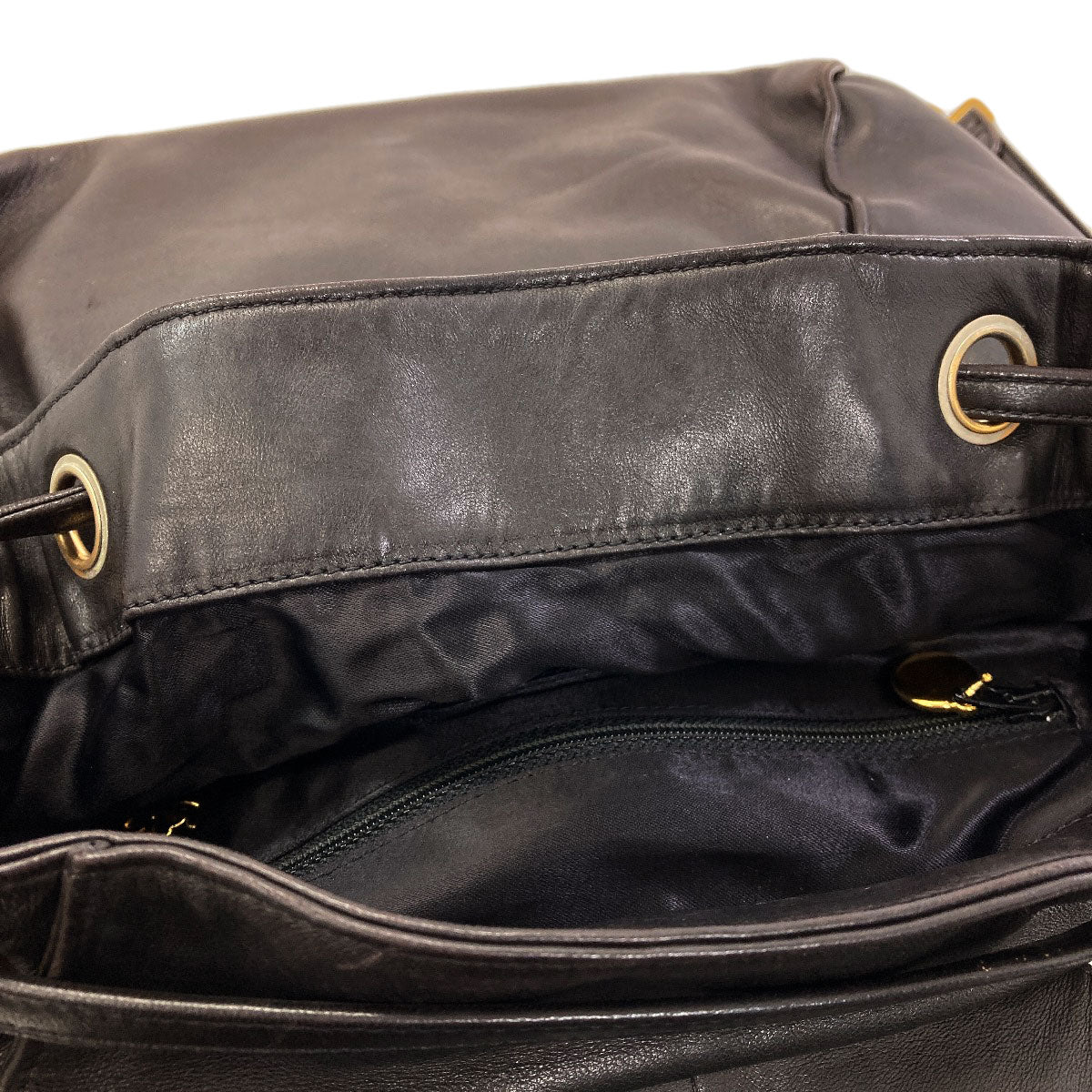 CHANEL COCO Mark GoldHardware Backpack Â· Daypack Lambskin Ladies [Used]