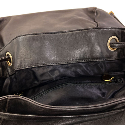 CHANEL COCO Mark GoldHardware Backpack Â· Daypack Lambskin Ladies [Used]