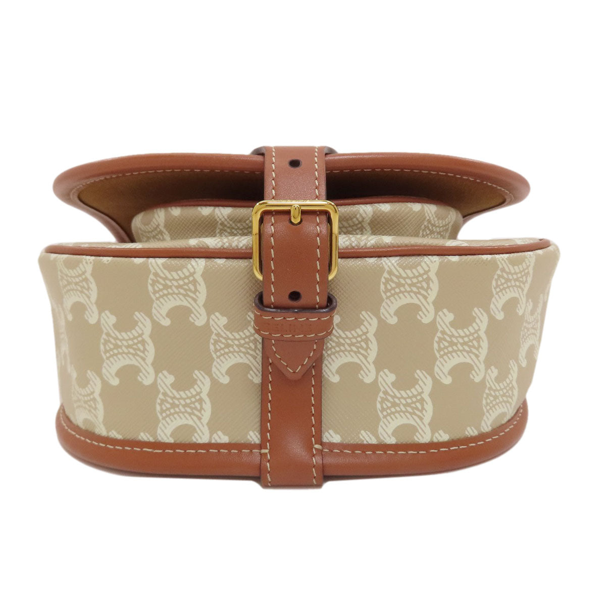 CELINE Falco Triomphe Shoulder Bag PVC Ladies [Used]