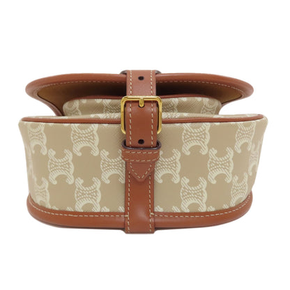 CELINE Falco Triomphe Shoulder Bag PVC Ladies [Used]