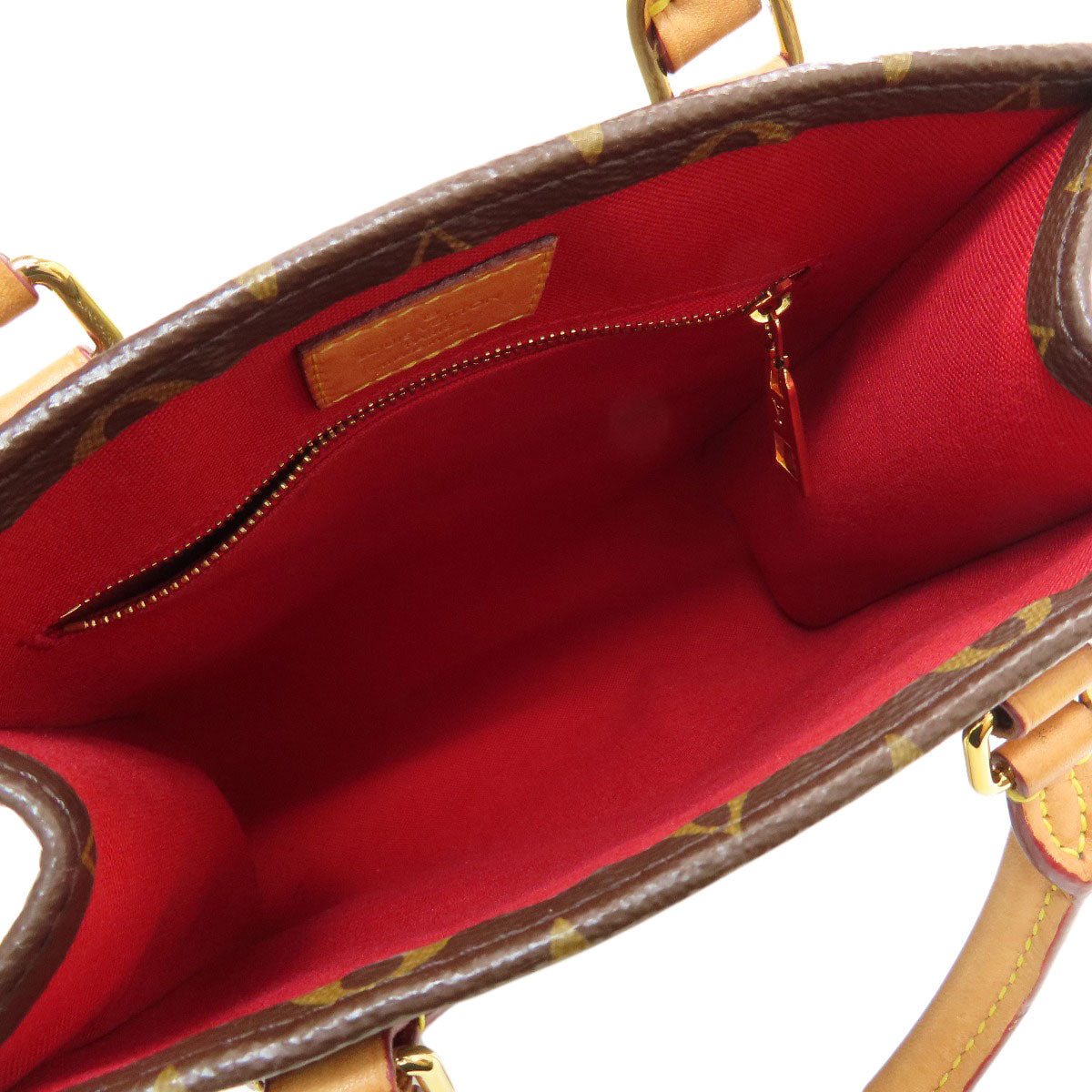 LOUIS VUITTON M45847 Sac PlatBB Tote Bag Monogram canvas Ladies [Used]