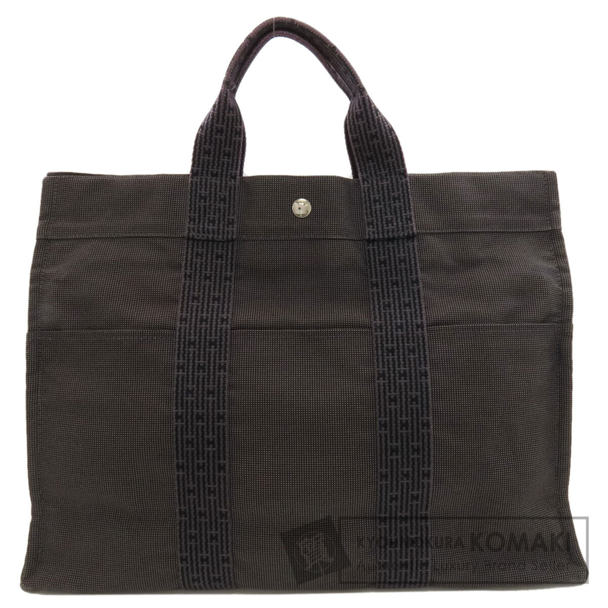 HERMES Her Line Tote MM Handbag Canvas Ladies [Used]