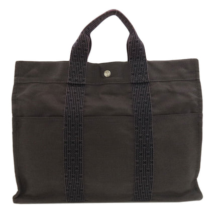 HERMES Her Line Tote MM Handbag Canvas Ladies [Used]