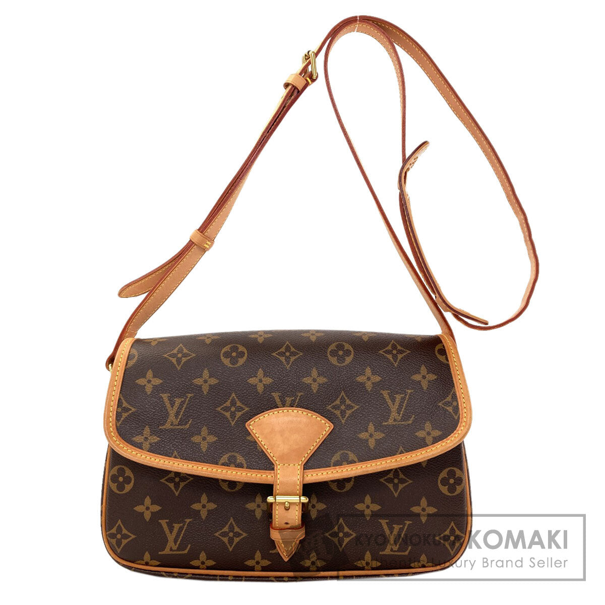 LOUIS VUITTON M42250 Sologne Shoulder Bag Monogram canvas Ladies [Used]
