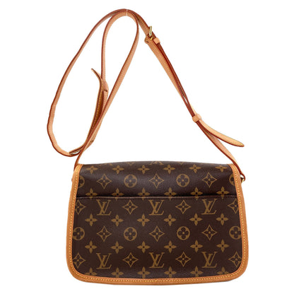 LOUIS VUITTON M42250 Sologne Shoulder Bag Monogram canvas Ladies [Used]