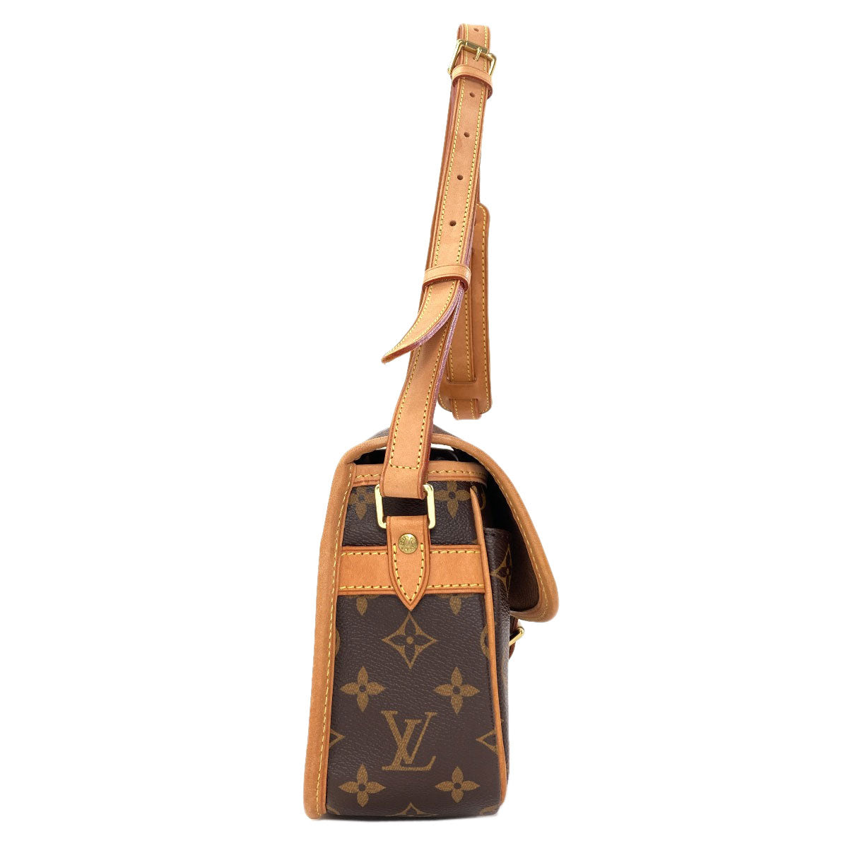 LOUIS VUITTON M42250 Sologne Shoulder Bag Monogram canvas Ladies [Used]