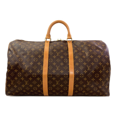 LOUIS VUITTON M41424 Kiepol 55 Boston bag Monogram canvas Ladies [Used]