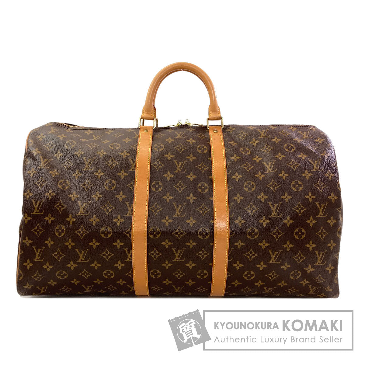 LOUIS VUITTON M41424 Kiepol 55 Boston bag Monogram canvas Ladies [Used]
