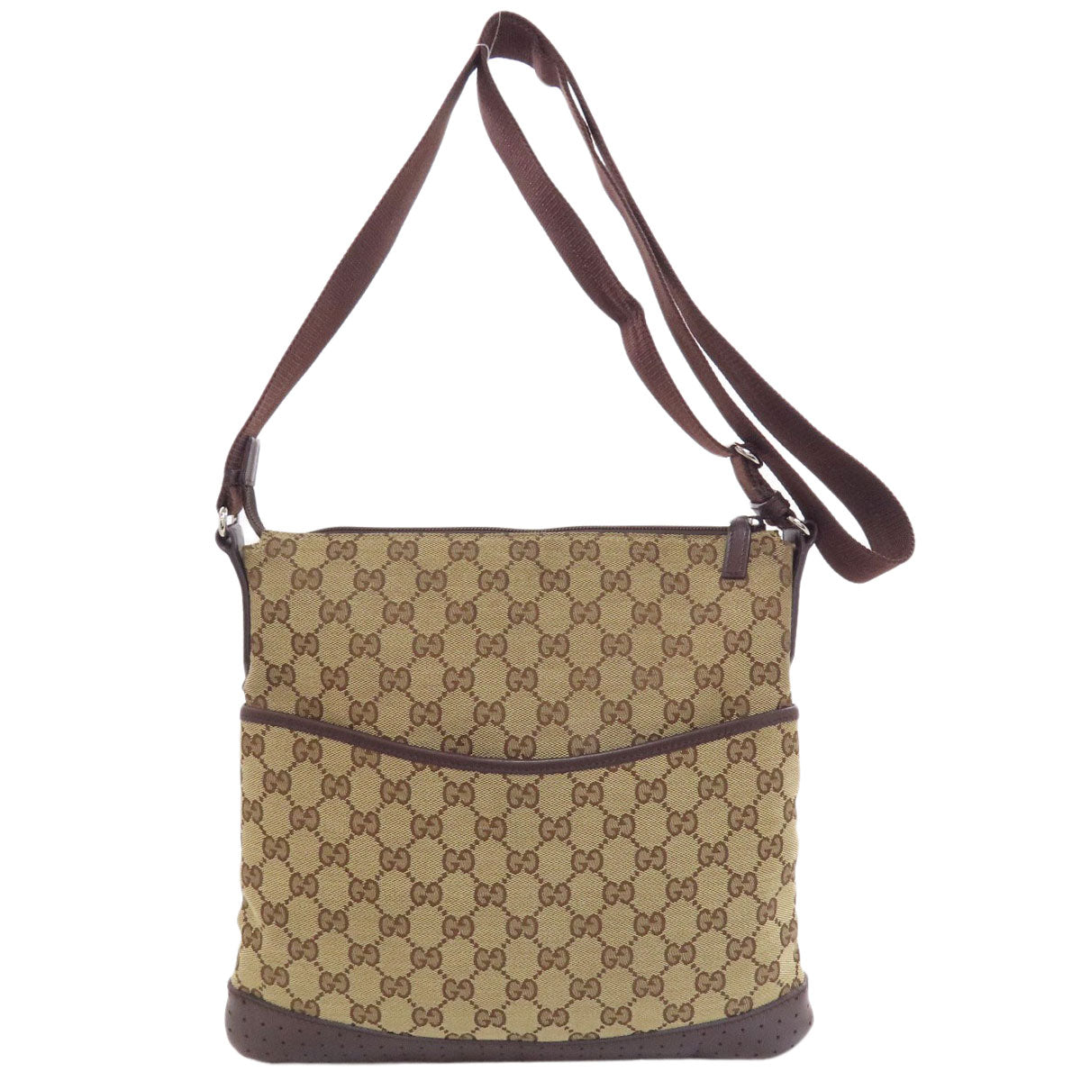 GUCCI 145857 GG Shoulder Bag Canvas Ladies [Used]
