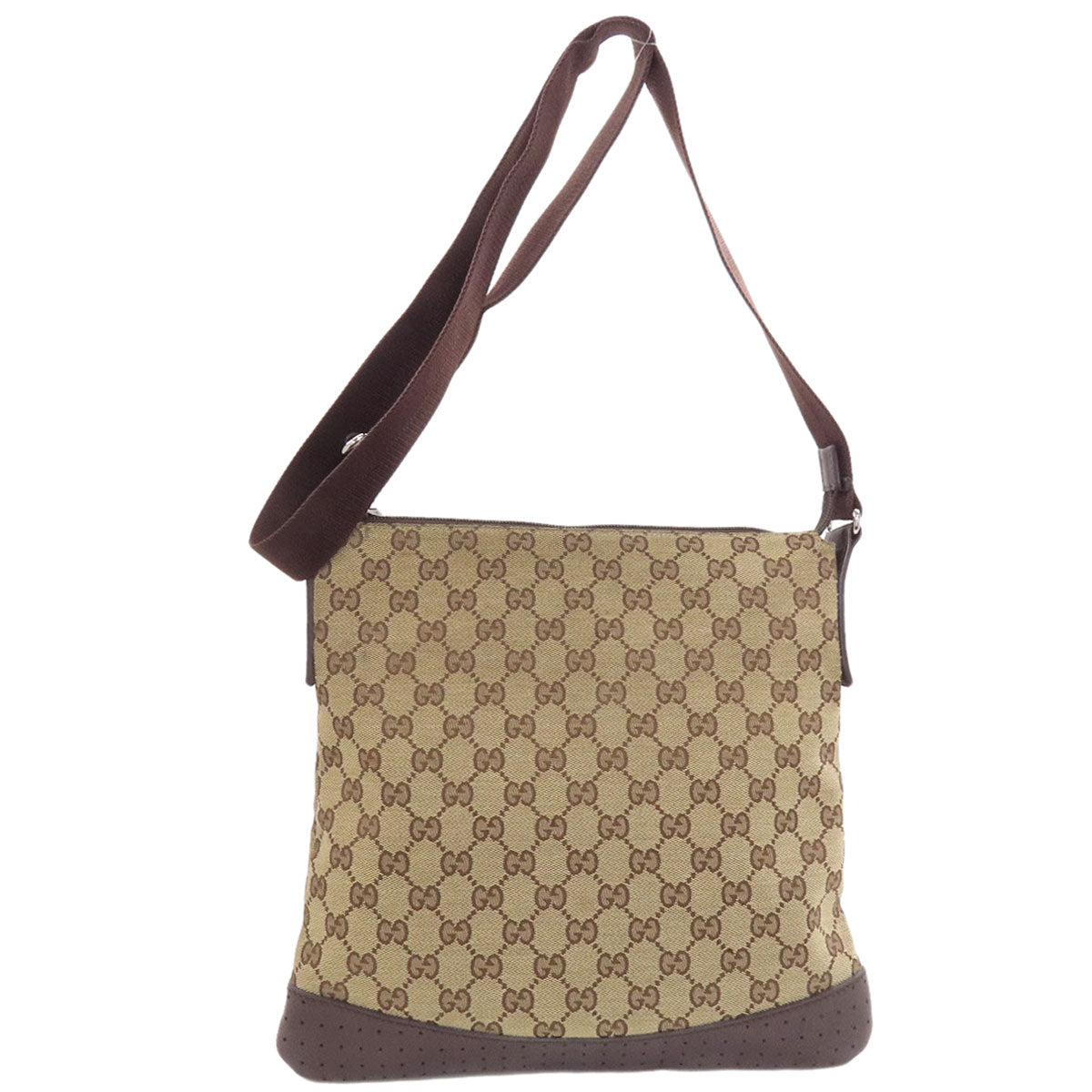 GUCCI 145857 GG Shoulder Bag Canvas Ladies [Used]