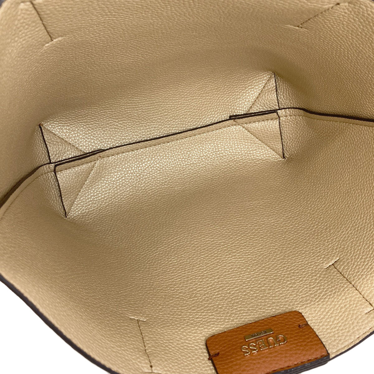 Guess logo Tote Bag Leather Ladies [Used]
