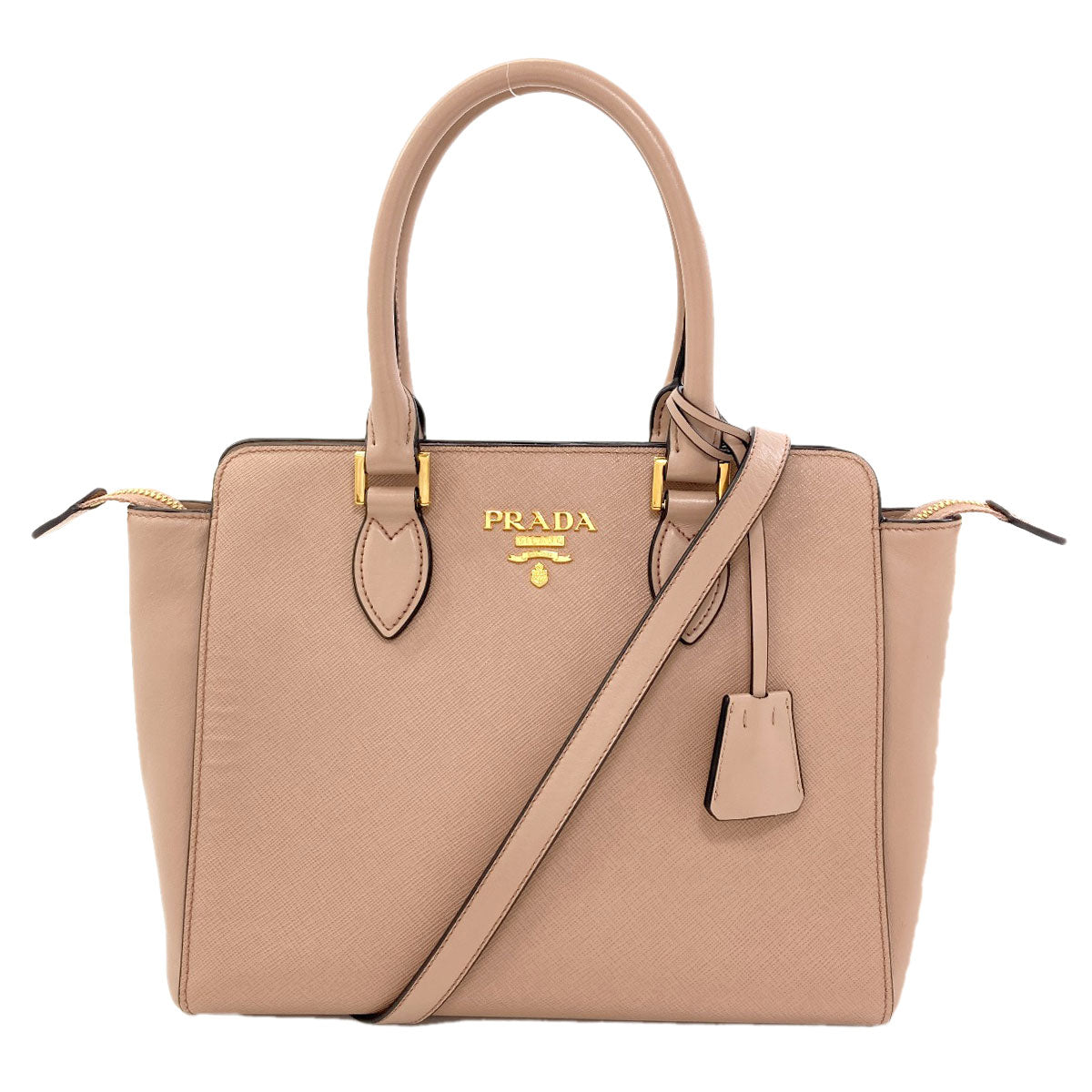 PRADA 2WAY Handbag Safiano Ladies [Used]
